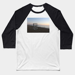 Lifeguard Chair at Sunrise Baseball T-Shirt